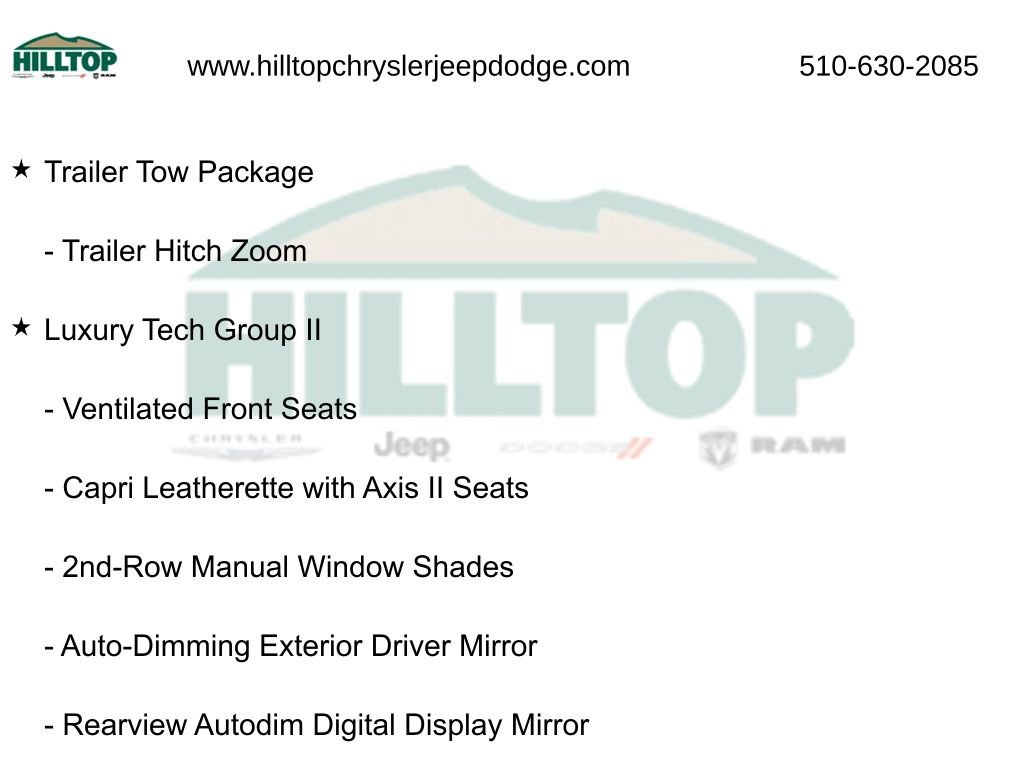 New 2025 Jeep Grand Cherokee Limited w/ Luxury Tech Group II image 10