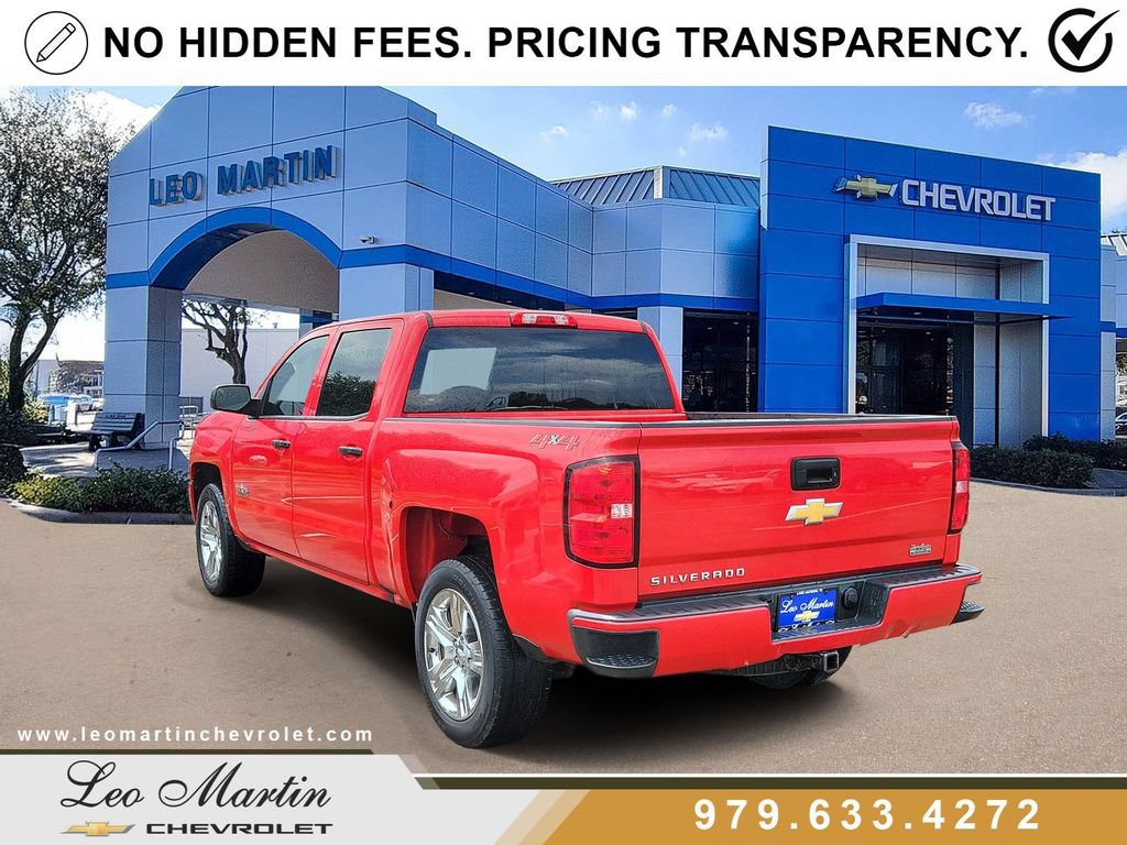 Used 2018 Chevrolet Silverado 1500 Custom w/ Texas Edition AWD/4WD image 4