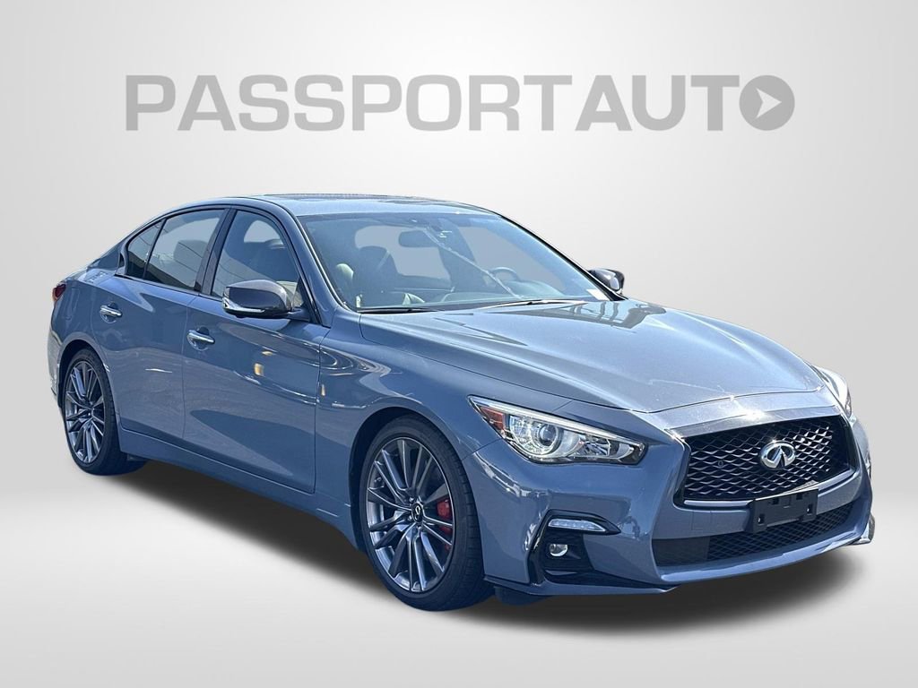Used 2023 INFINITI Q50 Red Sport 400 w/ Carbon Fiber Package image 6