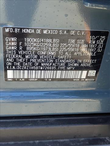 New 2026 Honda HR-V Sport image 16