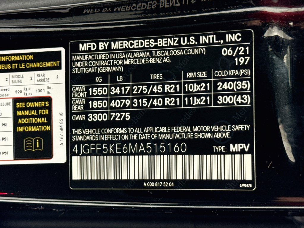 Certified 2021 Mercedes-Benz GLS 450 4MATIC image 34