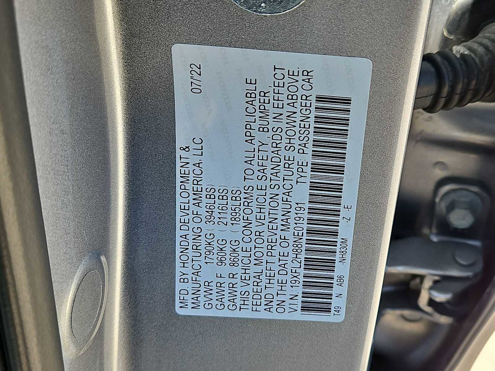 Used 2022 Honda Civic Sport image 35