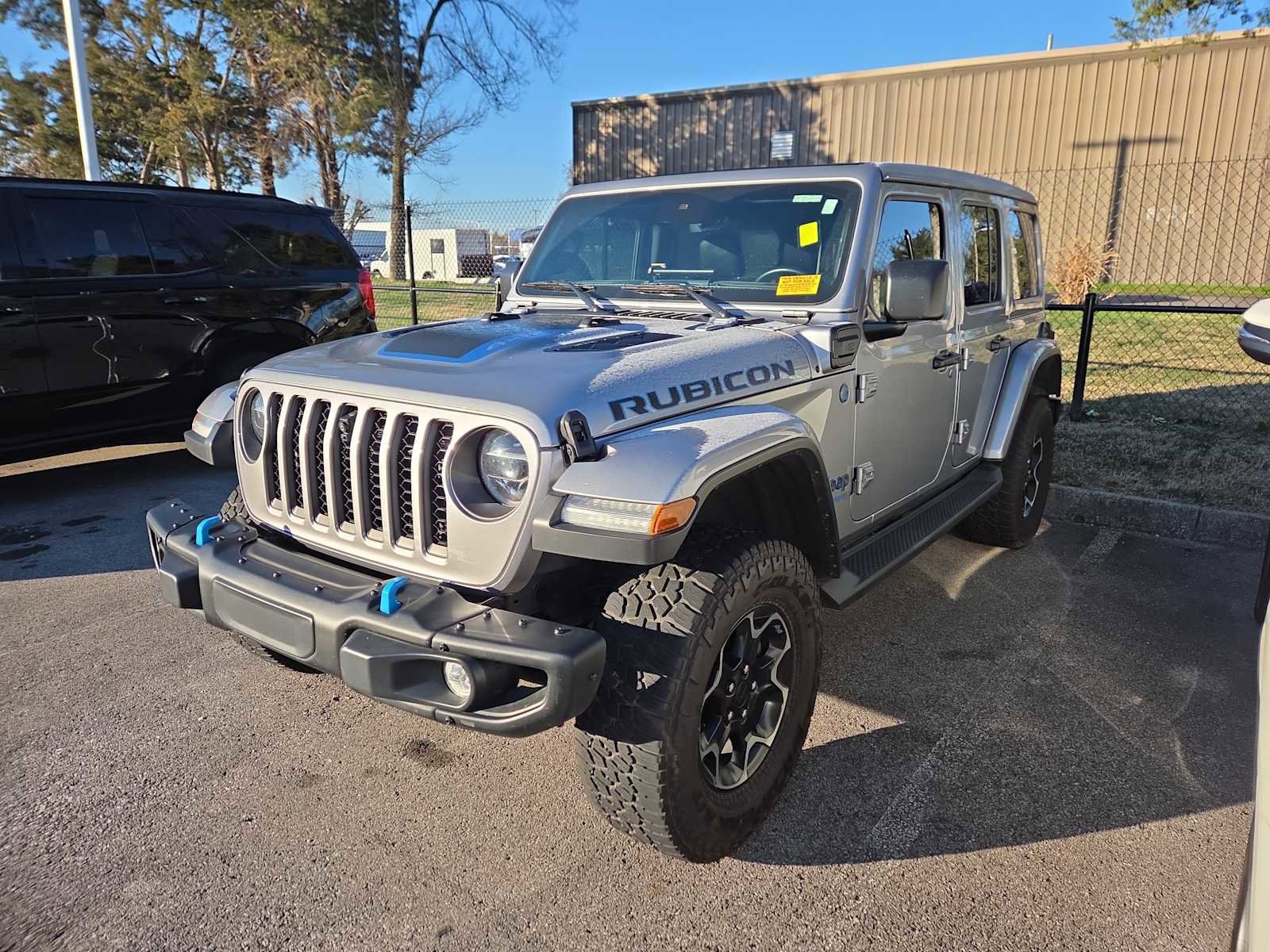 Used 2021 Jeep Wrangler Unlimited Rubicon 4xe w/ Steel Bumper Group image 8