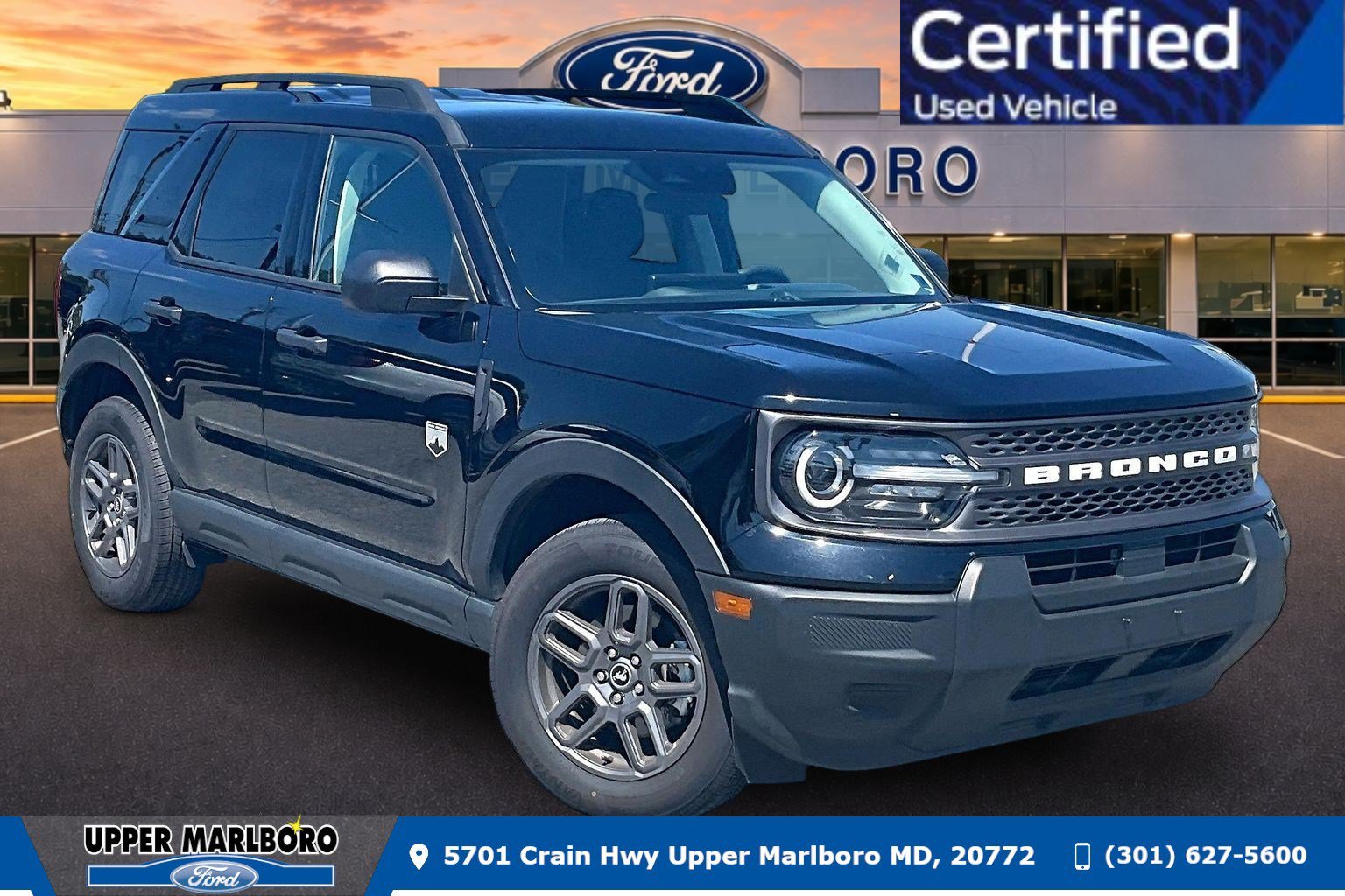 Certified 2025 Ford Bronco Sport Big Bend