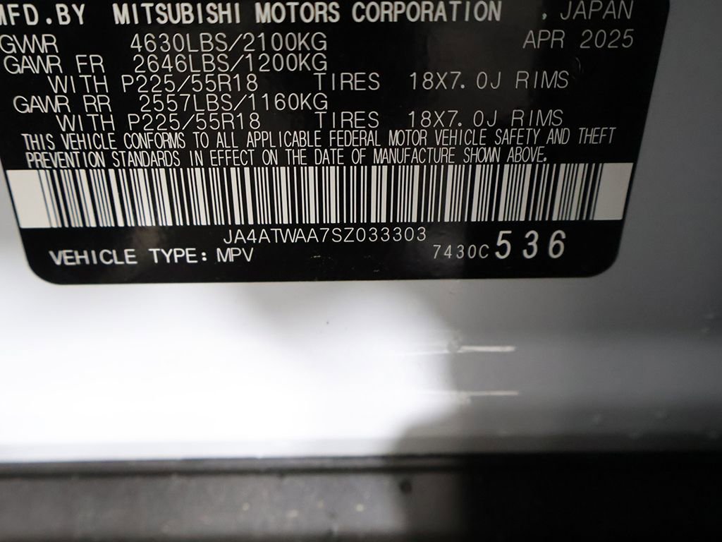 Used 2025 Mitsubishi Eclipse Cross SE AWD/4WD image 51