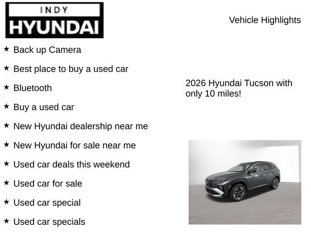 New 2026 Hyundai Tucson SEL AWD/4WD image 8