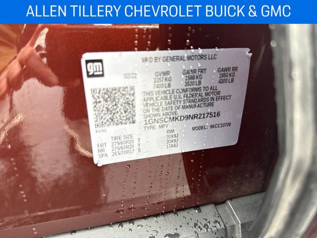 Used 2022 Chevrolet Tahoe LS w/ Driver Alert Package image 29