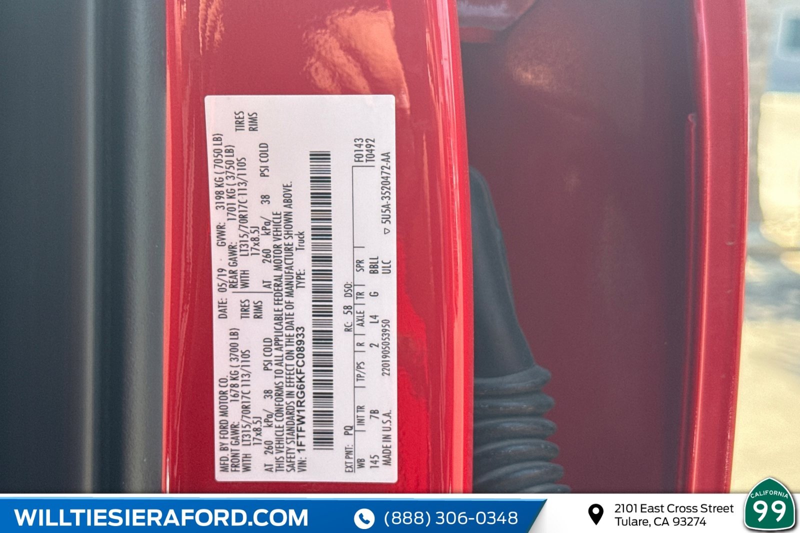 Certified 2019 Ford F150 Raptor image 36