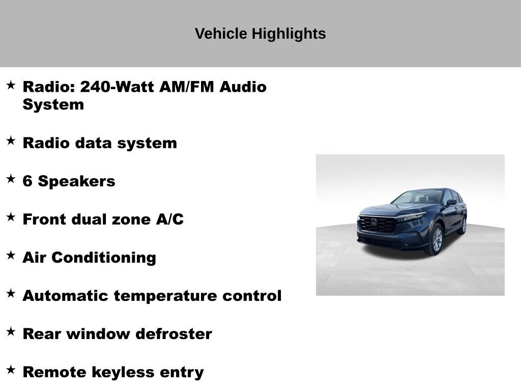 Used 2025 Honda CR-V EX image 18