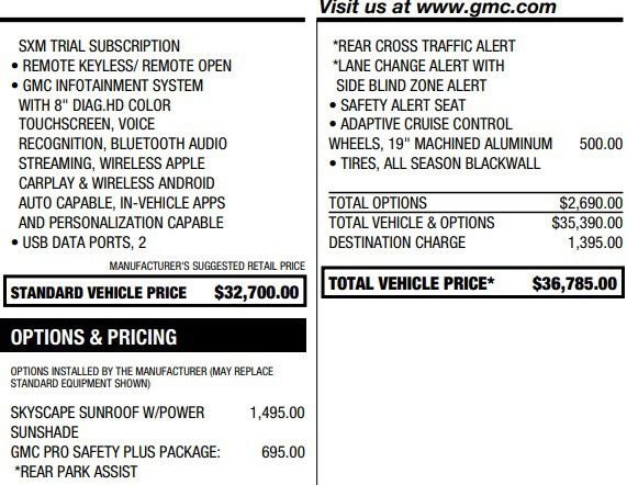 Used 2024 GMC Terrain SLT image 2