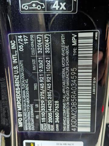 Certified 2024 Mercedes-Benz EQS 450+ SUV image 26