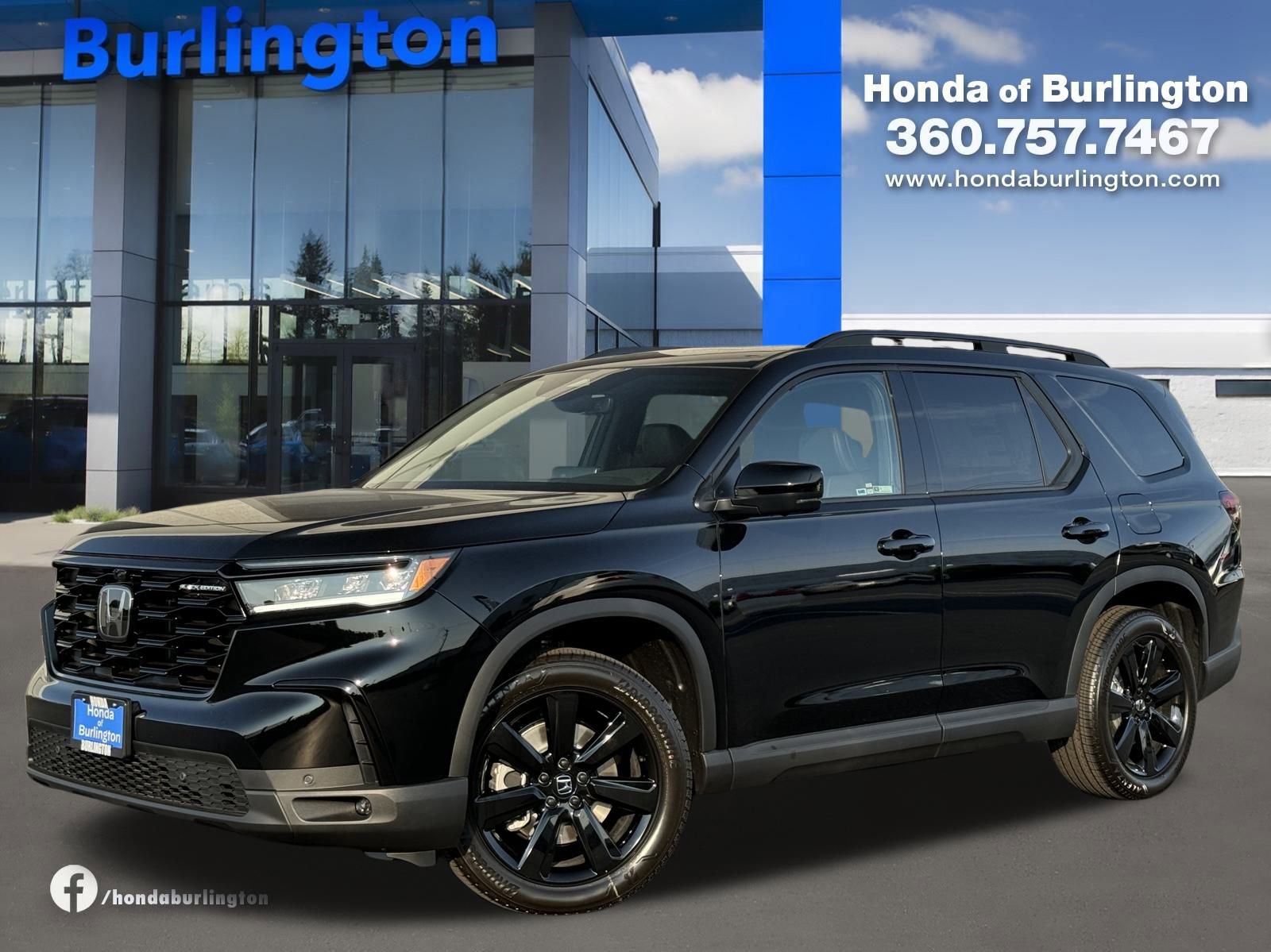 New 2025 Honda Pilot Black Edition