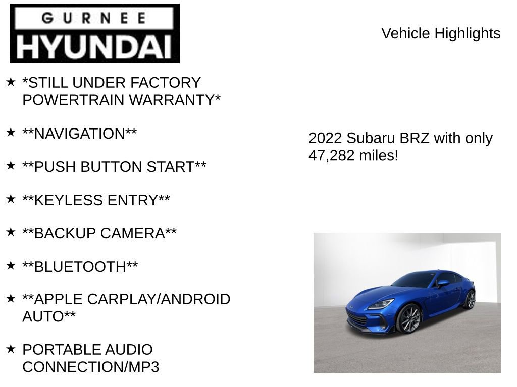Used 2022 Subaru BRZ Limited image 7