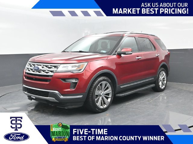 Certified 2019 Ford Explorer Limited w/ Ford Safe & Smart Package