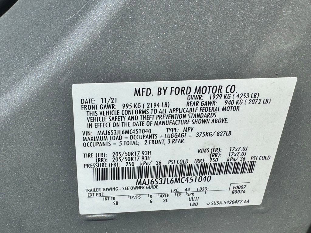 Used 2021 Ford EcoSport SES AWD/4WD image 24