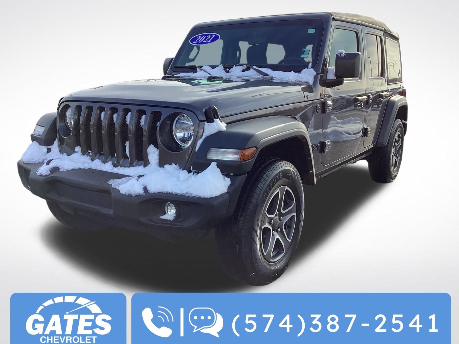 Used 2021 Jeep Wrangler Unlimited Sport image 5