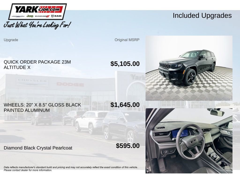 New 2025 Jeep Grand Cherokee L Altitude image 3