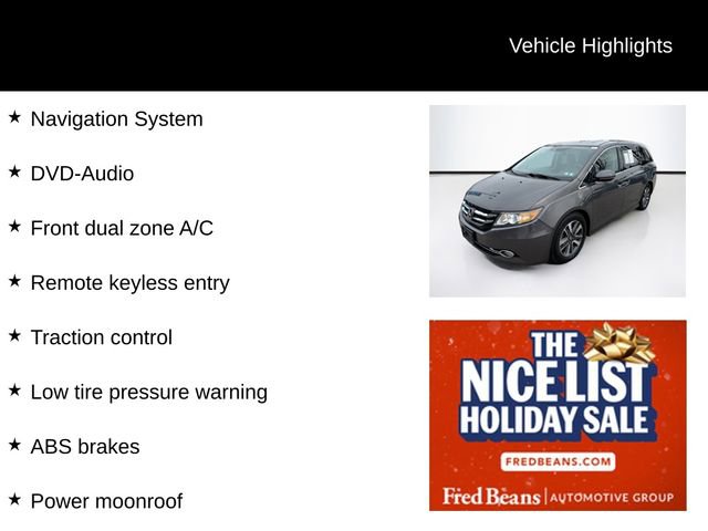 Used 2016 Honda Odyssey Touring Elite image 3