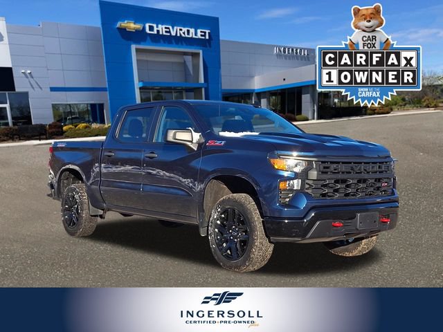 Used 2022 Chevrolet Silverado 1500 Custom Trail Boss w/ LPO, Dark Essentials Package AWD/4WD image 1