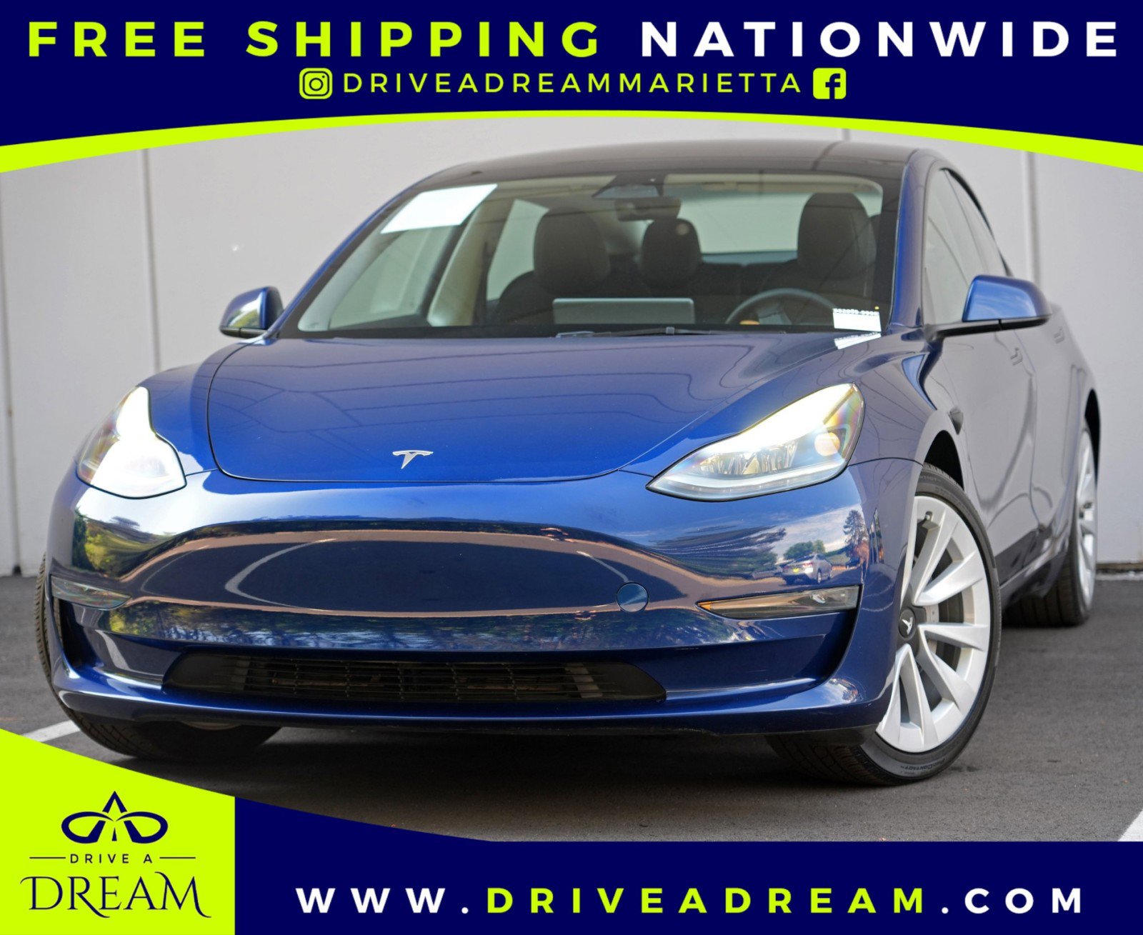 Used 2023 Tesla Model 3 Standard Range RWD image 1