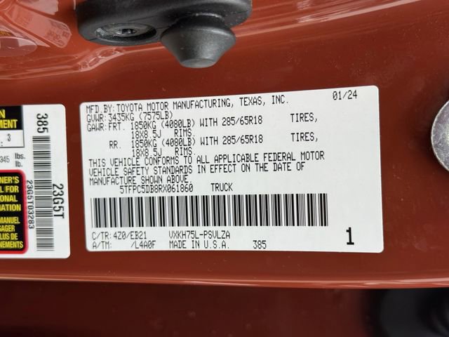 Used 2024 Toyota Tundra TRD Pro image 35