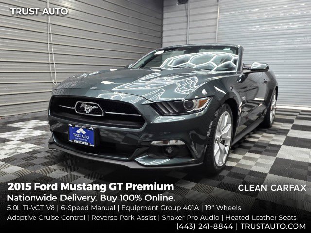 Used 2015 Ford Mustang GT Premium w/ Equipment Group 401A