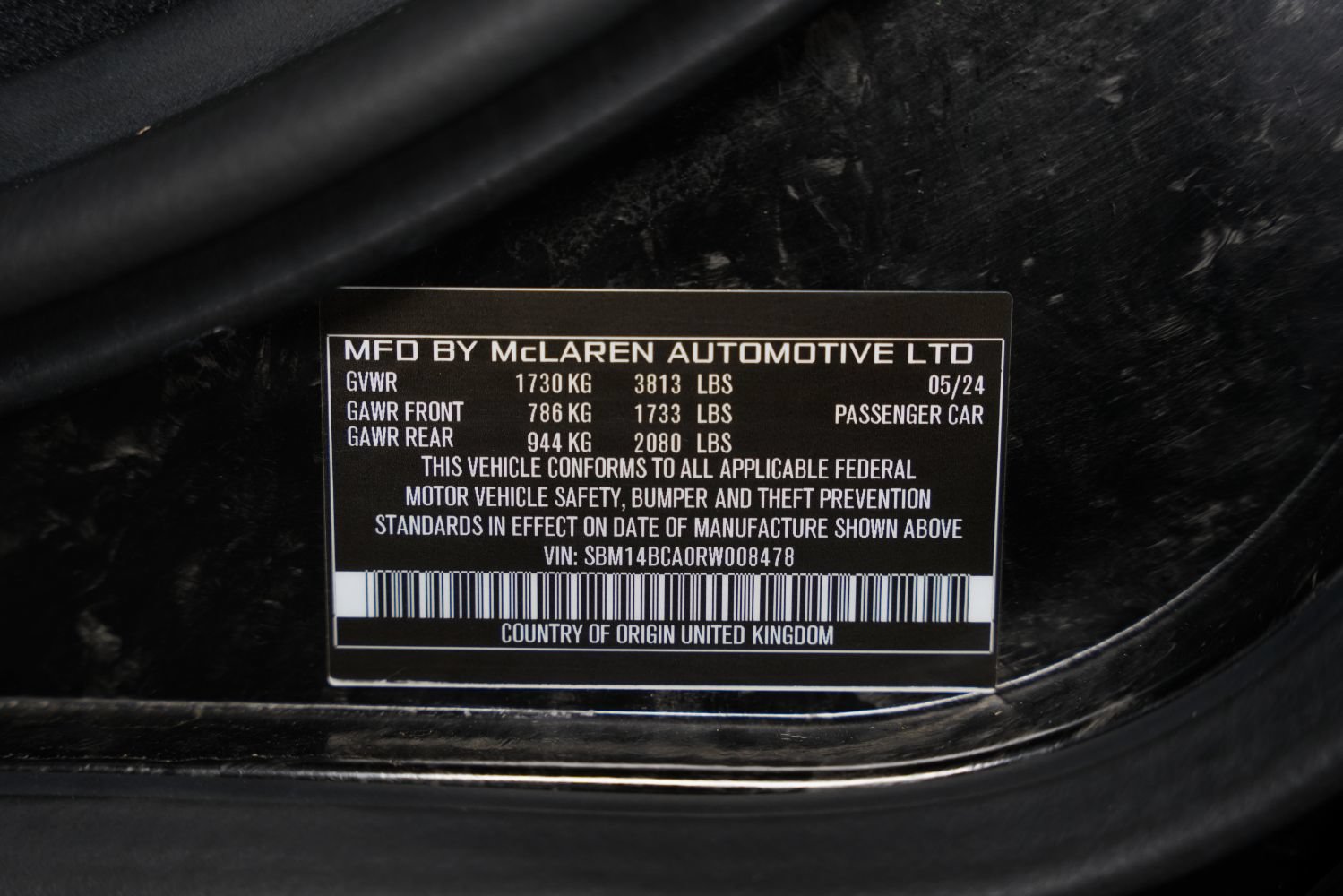 Used 2024 McLaren 750S Spider RWD image 51