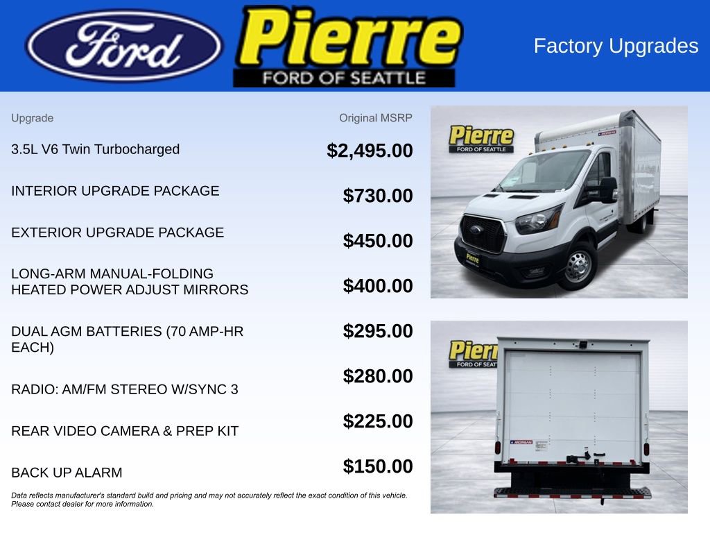 New 2024 Ford Transit 350 DRW w/ Interior Upgrade Package image 14