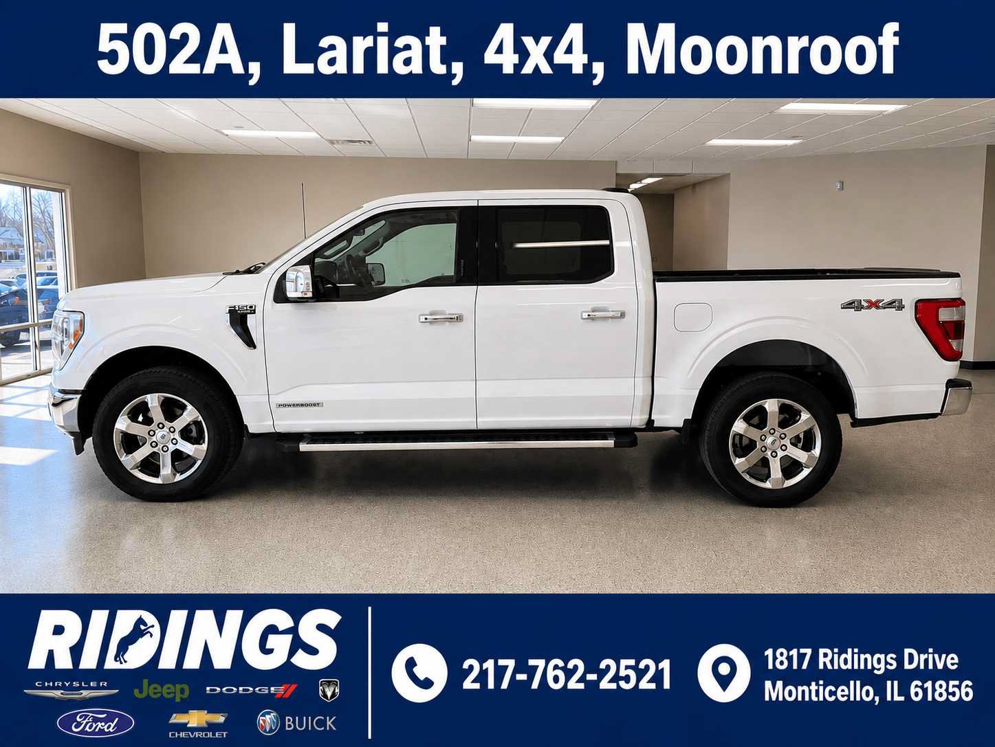 Used 2023 Ford F150 Lariat w/ Equipment Group 502A High