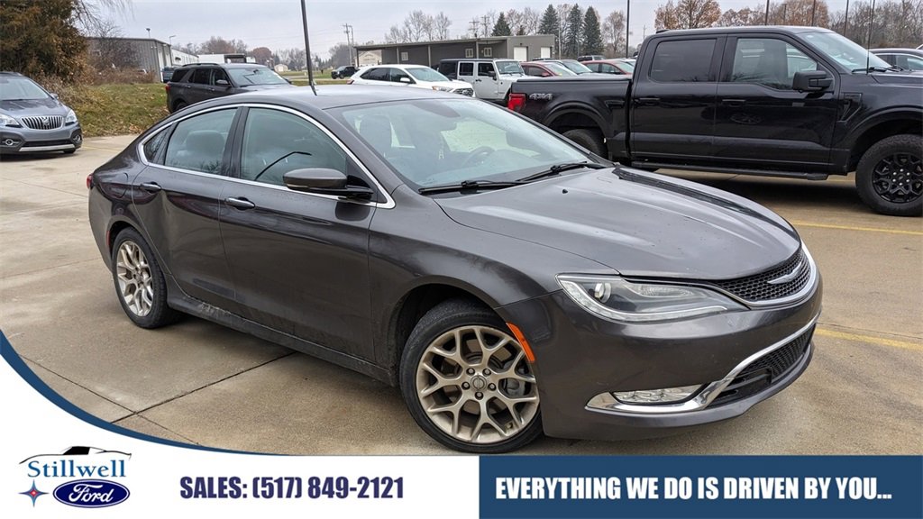 Used 2015 Chrysler 200 C w/ Navigation & Sound Group I