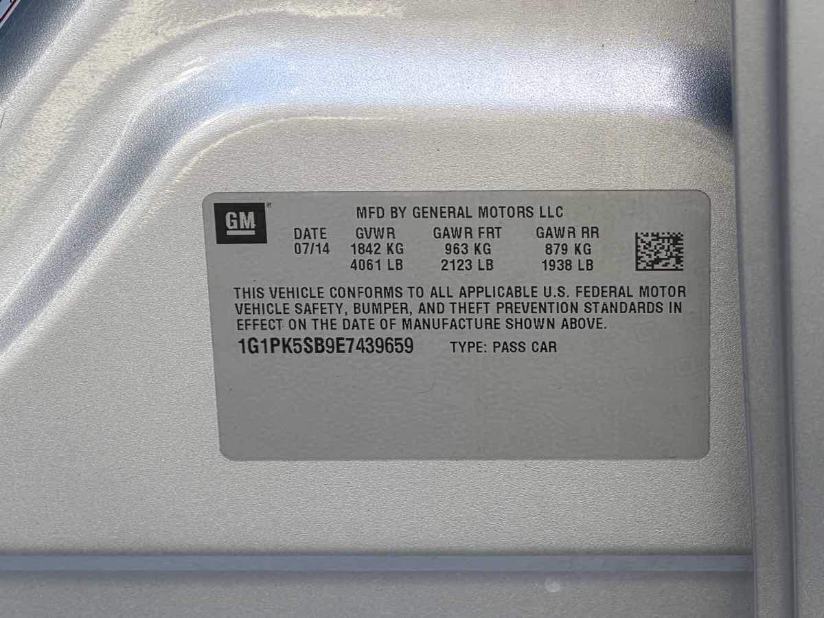 Used 2014 Chevrolet Cruze LT FWD image 21