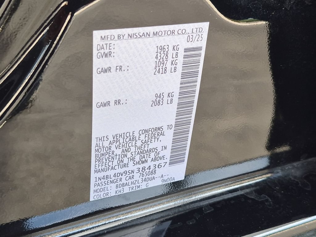 Certified 2025 Nissan Altima 2.5 SV FWD image 41