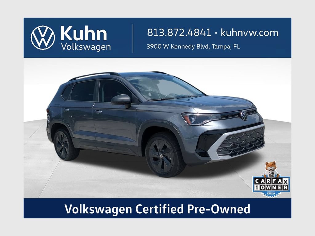 Certified 2025 Volkswagen Taos S