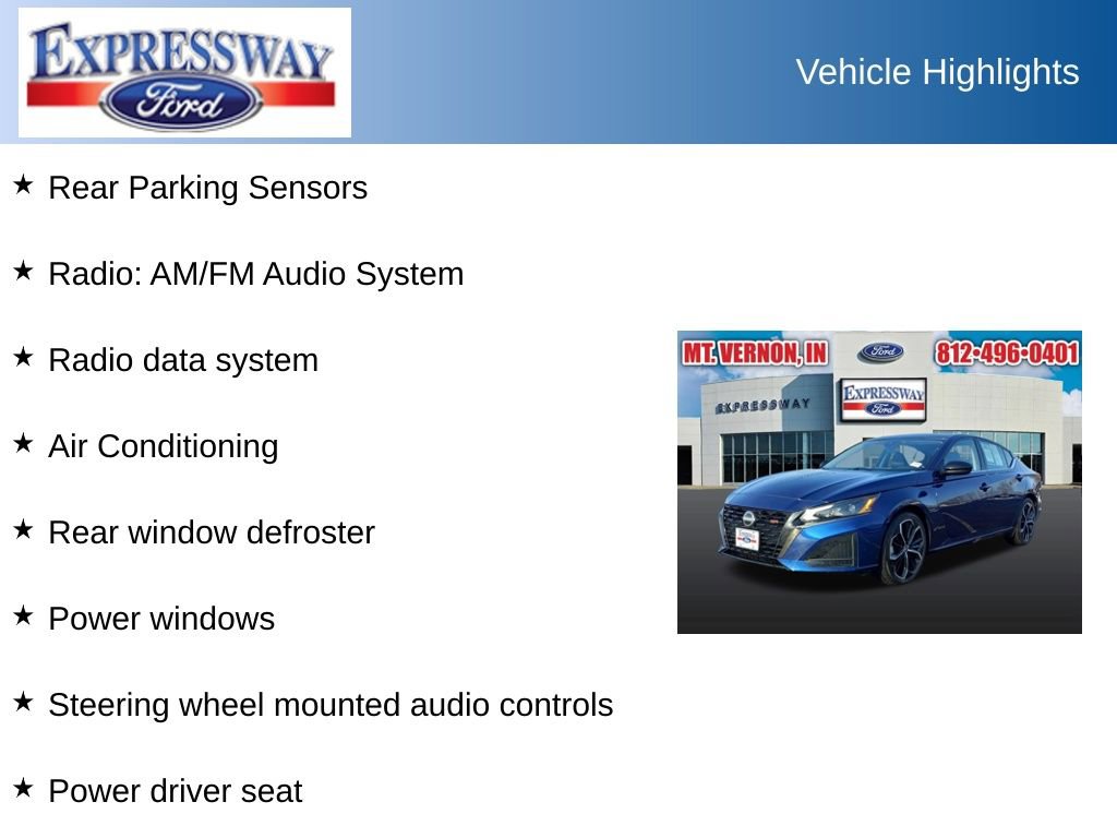 Used 2024 Nissan Altima 2.5 SR FWD image 2