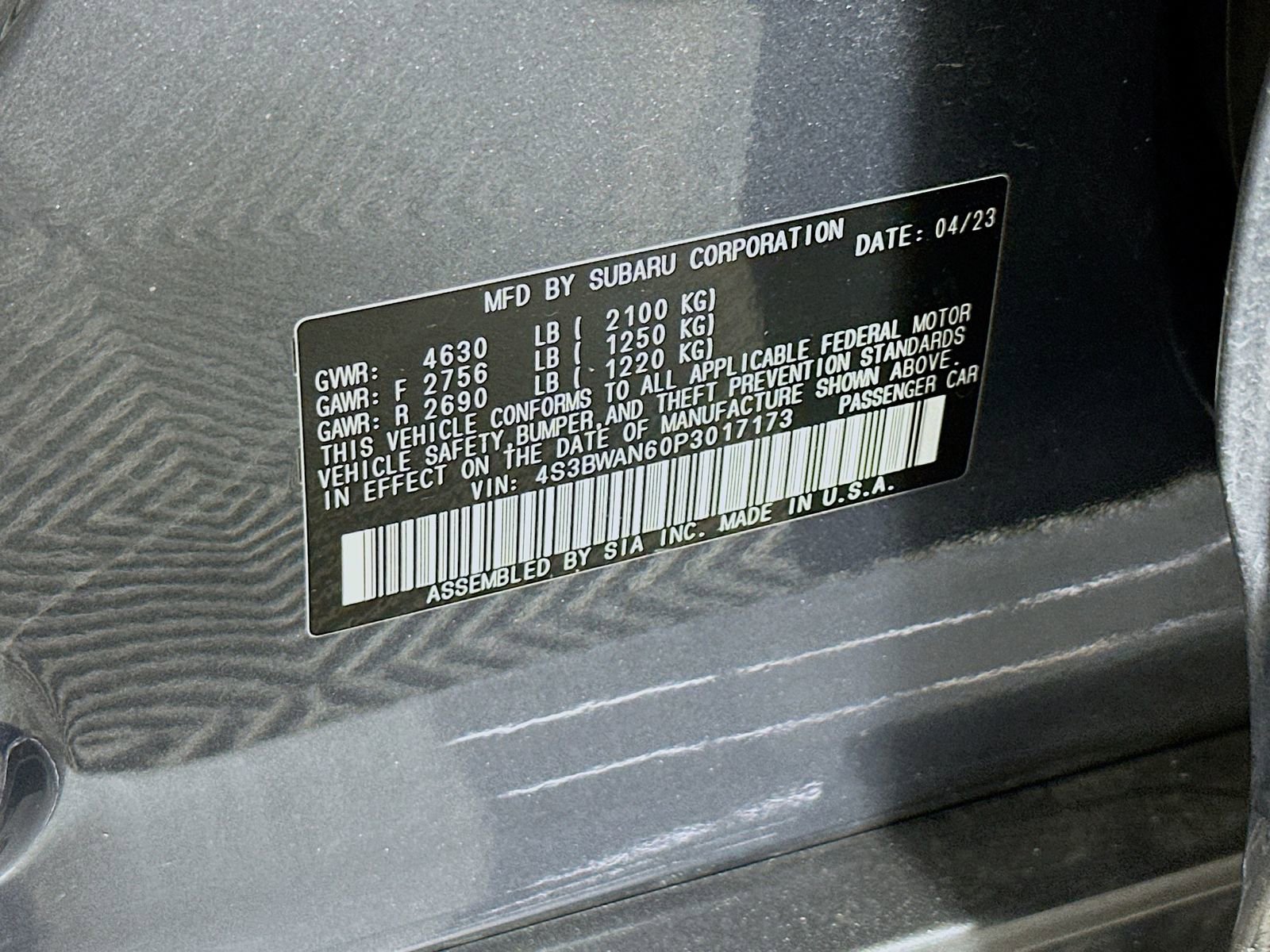 Used 2023 Subaru Legacy Limited image 34