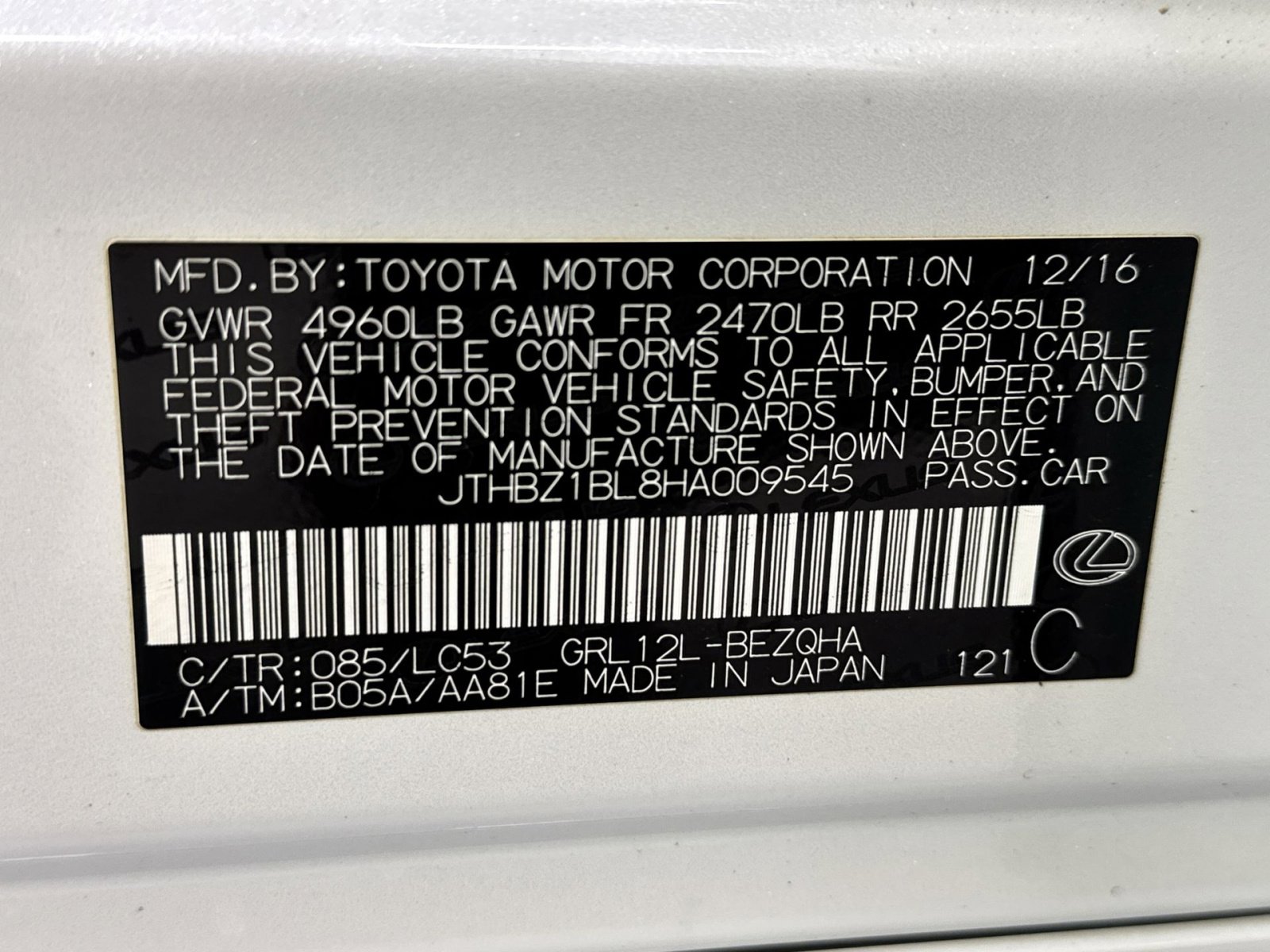 Used 2017 Lexus GS 350 image 34