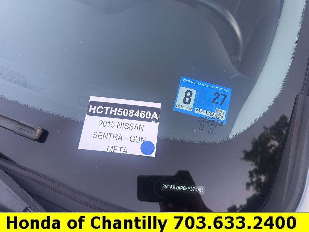 Used 2015 Nissan Sentra S FWD image 35