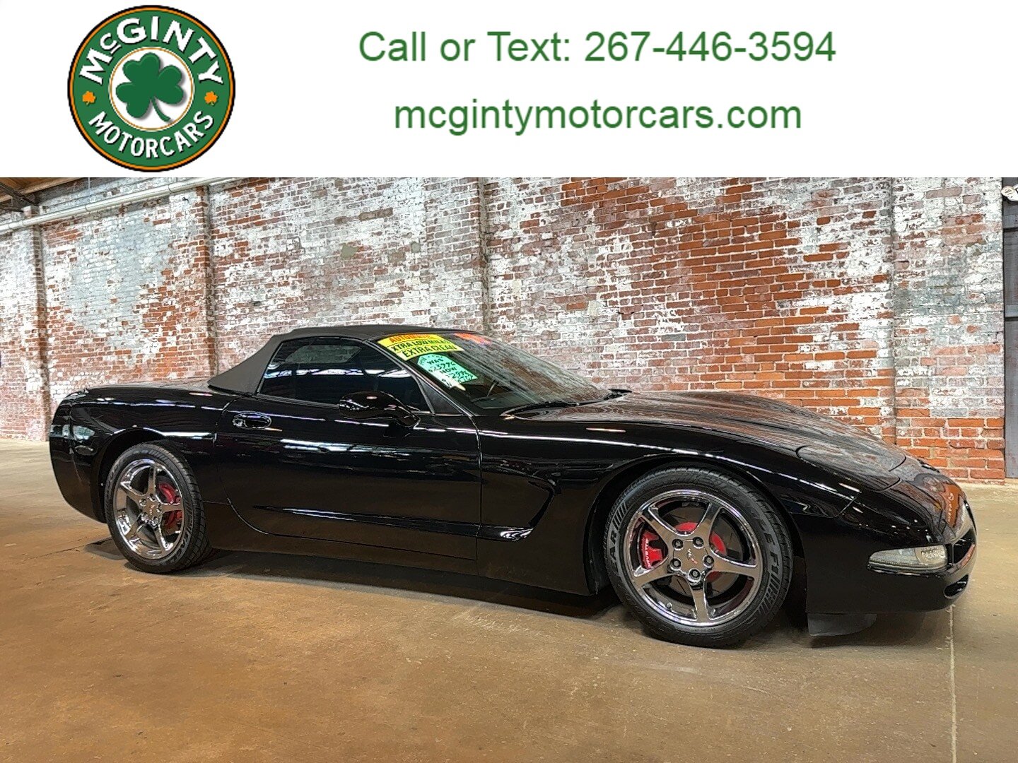 Used 1998 Chevrolet Corvette Convertible w/ Memory Pkg RWD image 1