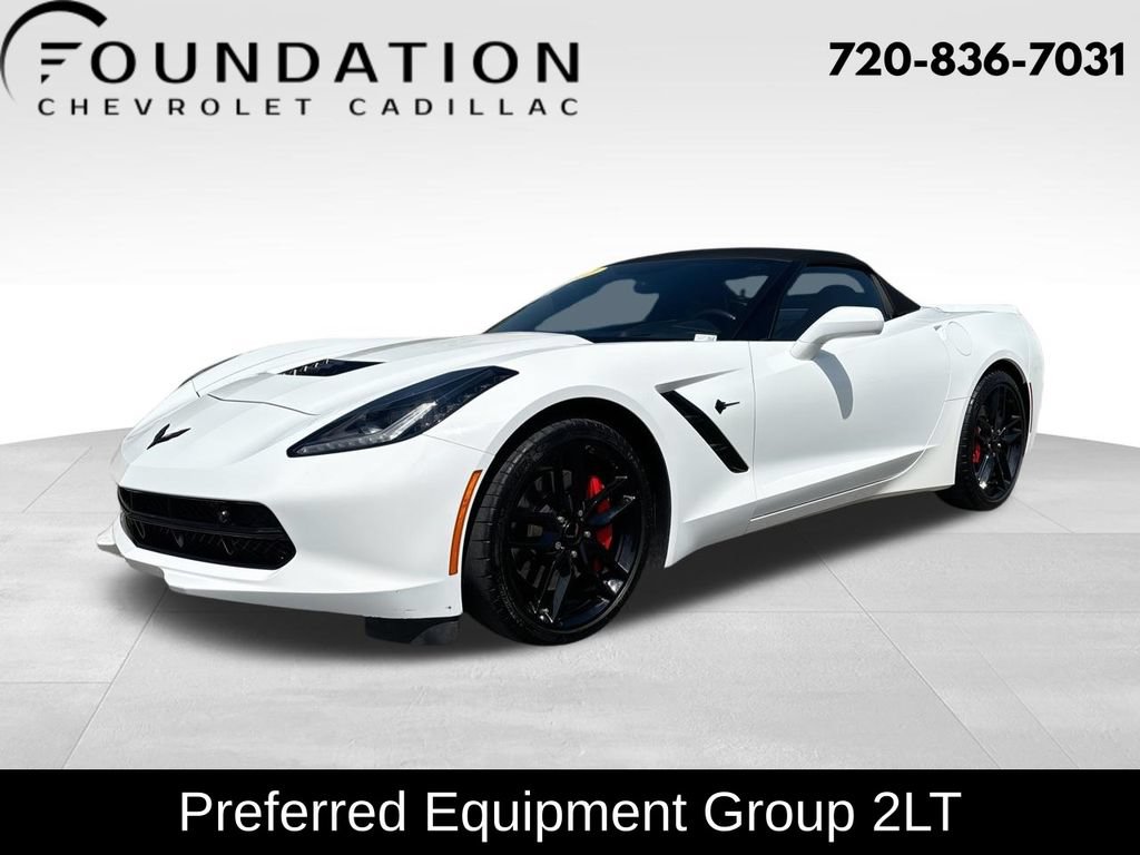 Used 2017 Chevrolet Corvette Stingray Convertible RWD image 1