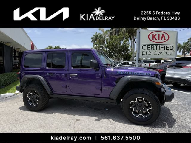 Used 2023 Jeep Wrangler Unlimited Rubicon 4xe w/ Cold Weather Group