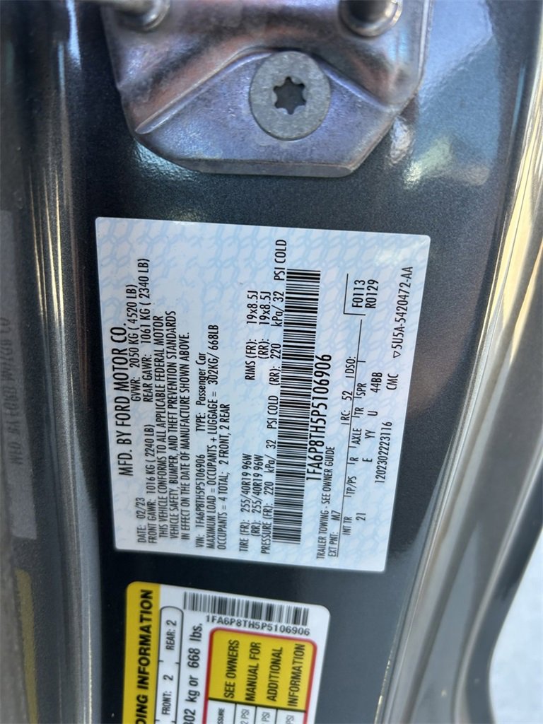 Used 2023 Ford Mustang Coupe w/ Equipment Group 101A image 10