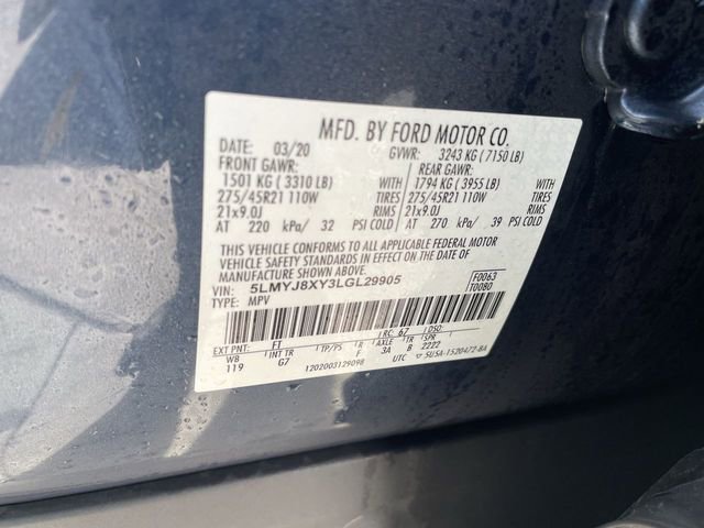 Used 2020 Lincoln Aviator Grand Touring w/ Equipment Group 302A image 35