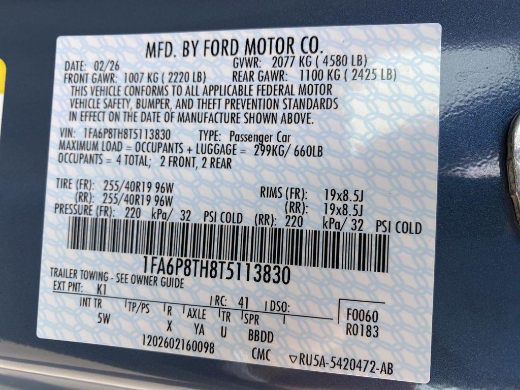 New 2026 Ford Mustang Premium image 50