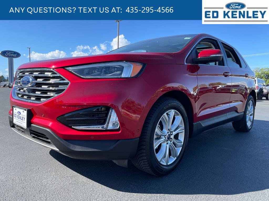 Certified 2020 Ford Edge Titanium w/ Equipment Group 301A AWD/4WD image 1