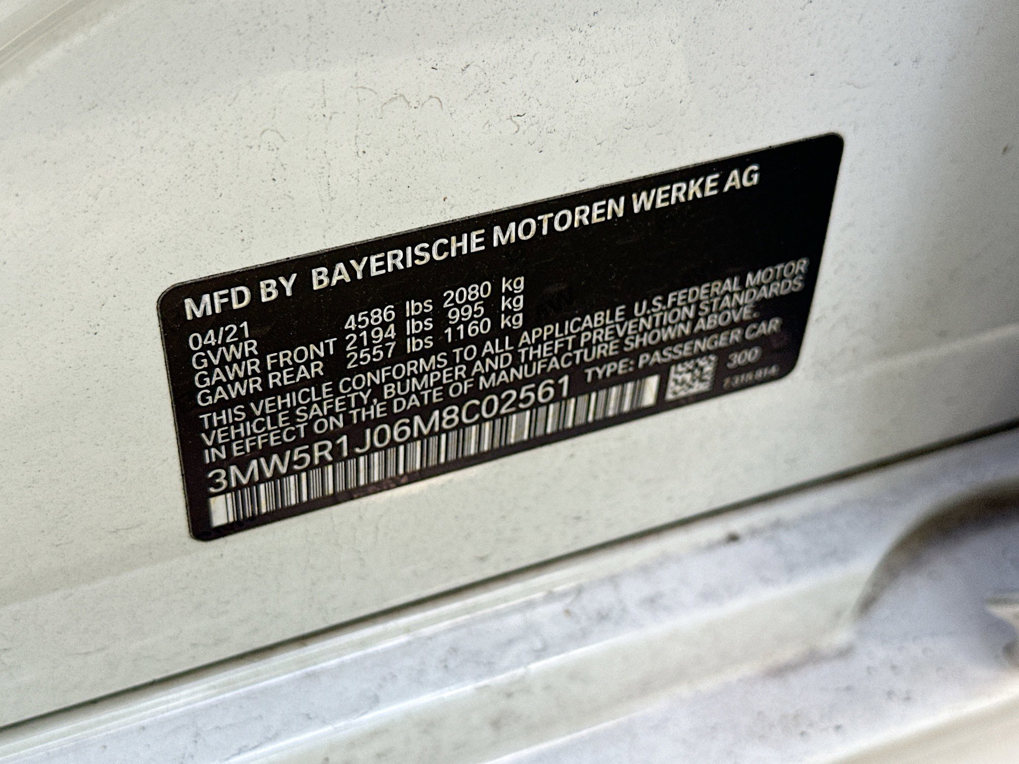 Used 2021 BMW 330i Sedan w/ Convenience Package image 7