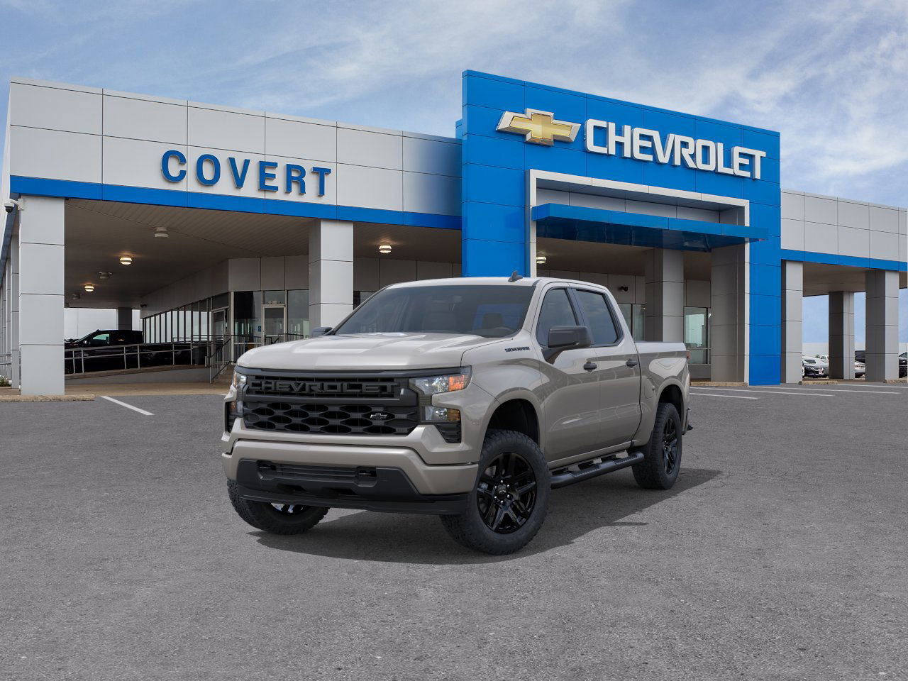 New 2026 Chevrolet Silverado 1500 Custom w/ Turbomax Blackout Package image 8
