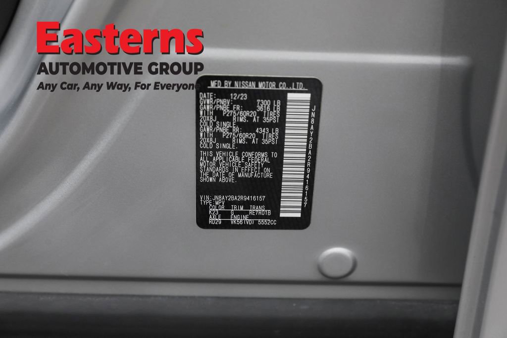 Used 2024 Nissan Armada SL w/ Captain's Chairs Package image 43