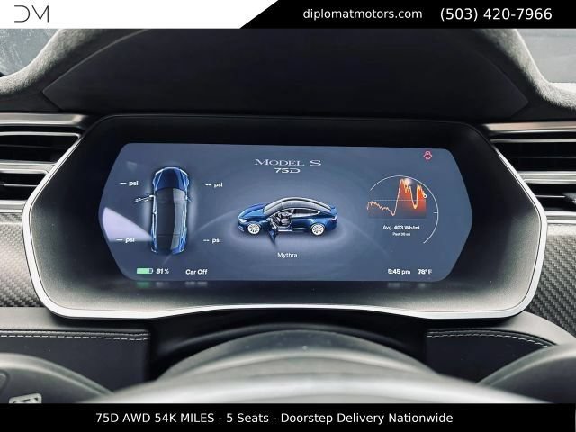 Used 2017 Tesla Model S 75D AWD/4WD image 31