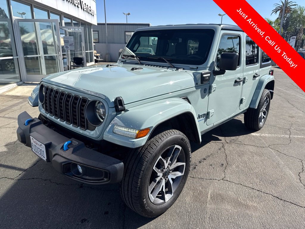 Used 2024 Jeep Wrangler Unlimited w/ LED Headlamp & Fog Lamp Group AWD/4WD 360° Tour