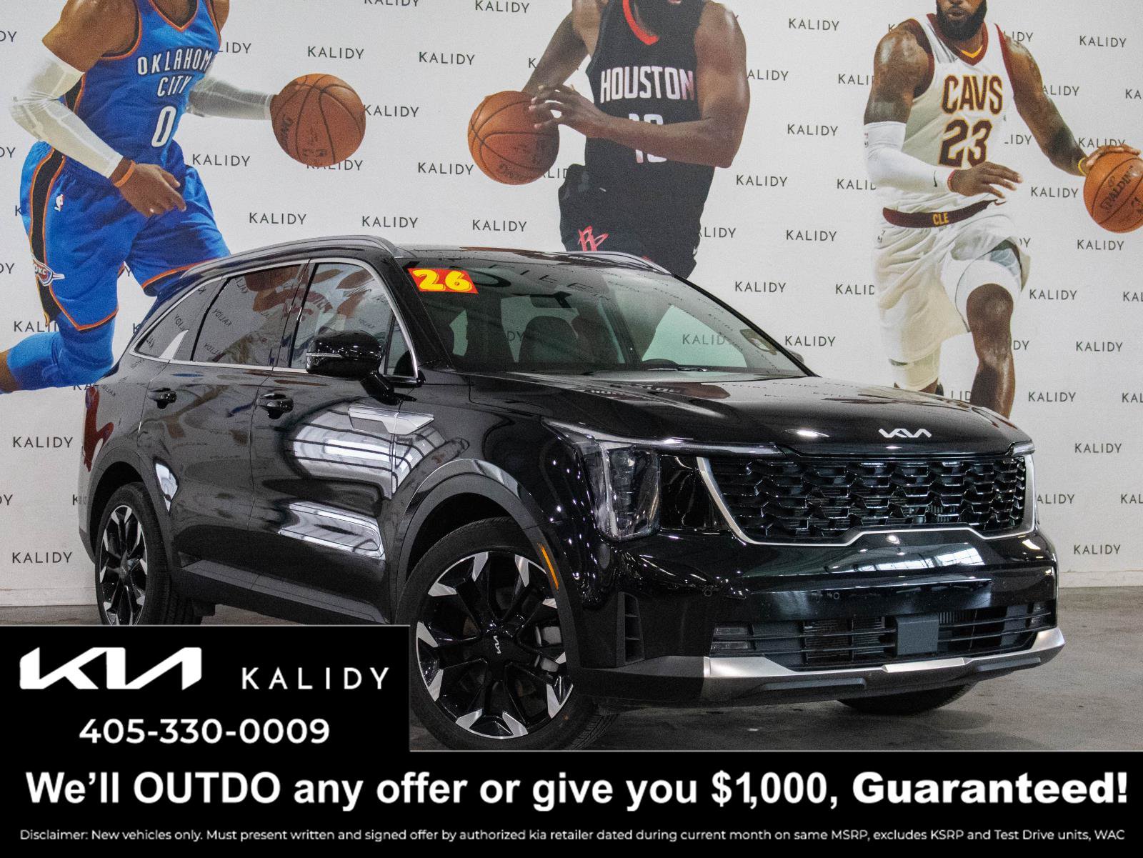 Used 2026 Kia Sorento EX w/ EX Premium Package FWD image 1